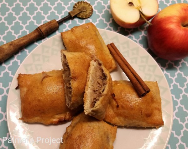 Recept: Almás-diós töltött párnák