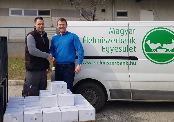Újabb Netamin adomány: most a Magyar Élelmiszerbank Egyesületnek