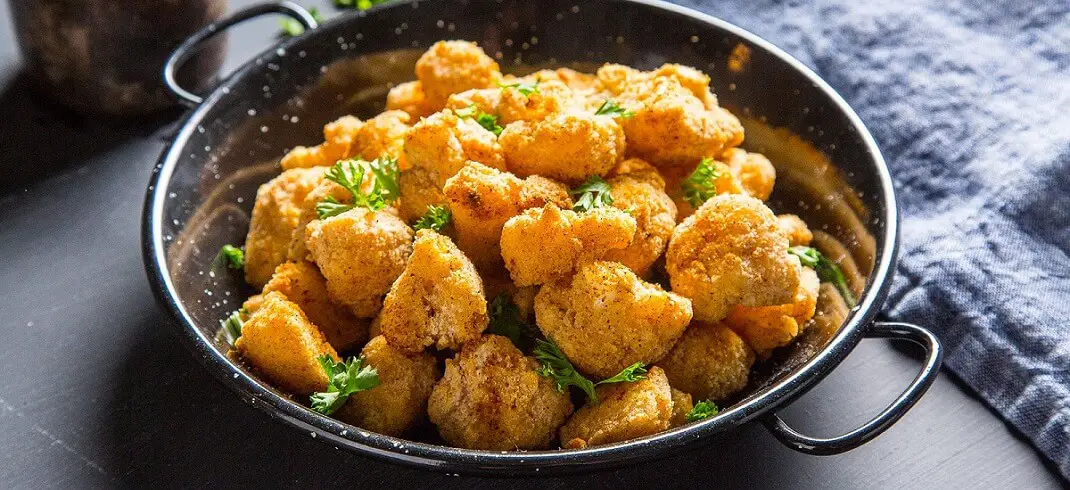 Karfiol ropogós - vegán rántott karfiol