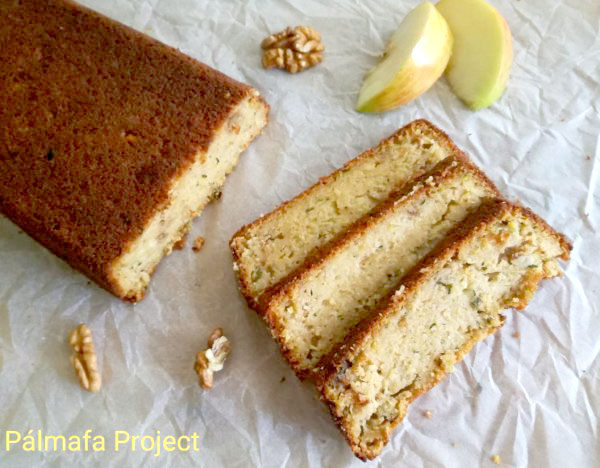 Recept: almás cukkinis kenyér