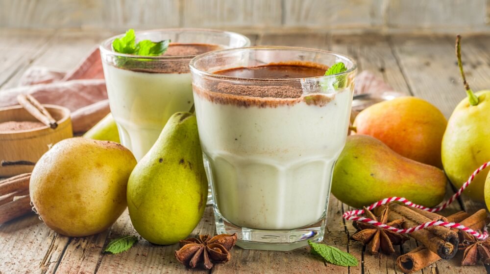 Körtés-gyömbéres meleg smoothie