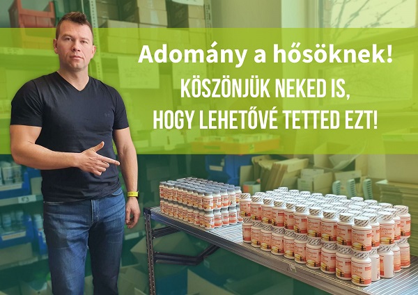 Netamin adományok a Hősöknek - folyamatosan frissülő cikk