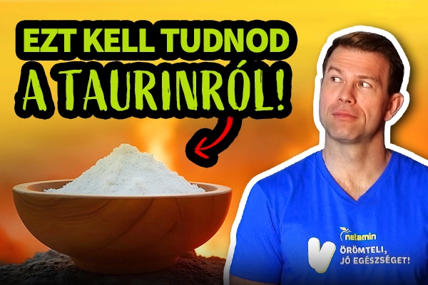 Ezt kell tudnod a taurinról! - Videóval