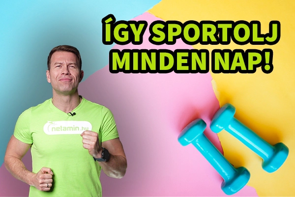 Így sportolj minden nap! - Videó a cikkben